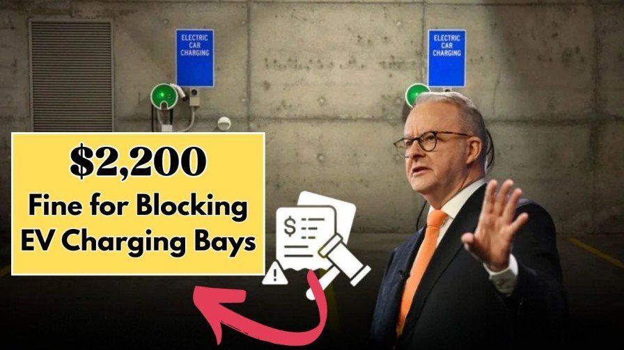 $2,200 Fine for Blocking EV Charging Bays