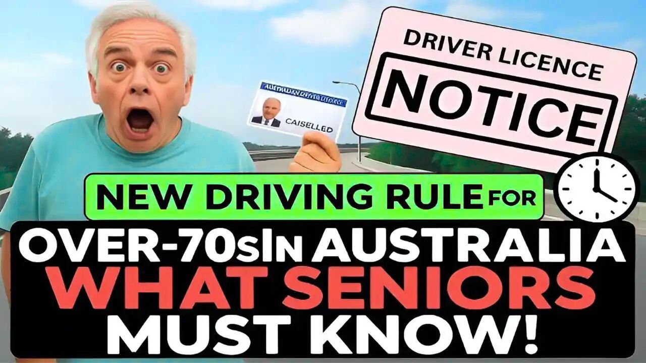 Australia Over-70s Driving Licence Rules Changing